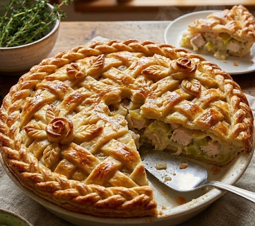 James Martin Chicken And Leek Pie Recipe​
