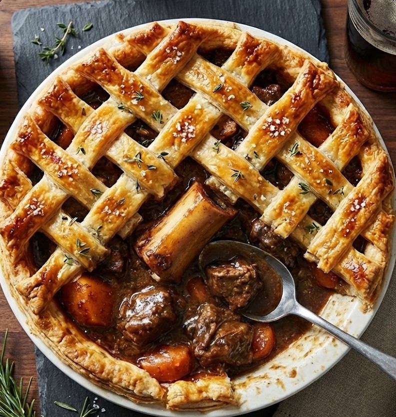 James Martin Beef and Ale Pie