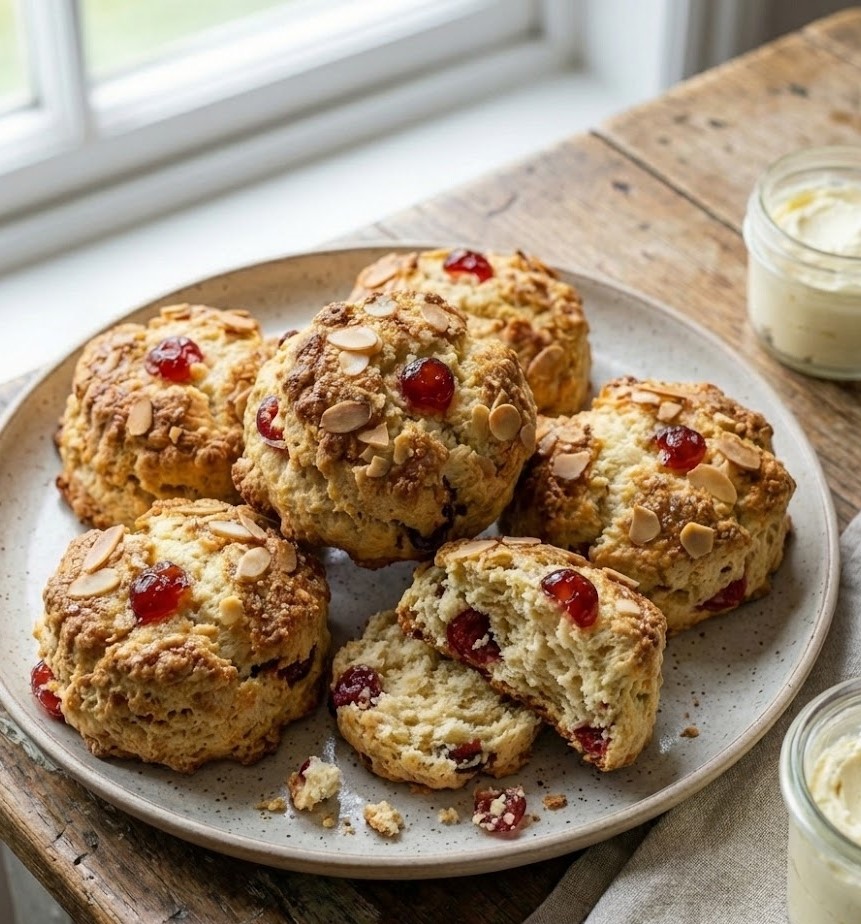 James Martin Cherry Scones