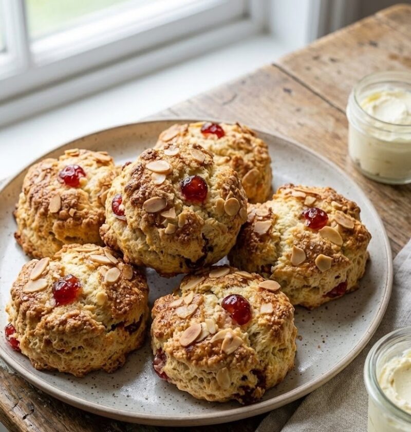 James Martin Cherry Scones