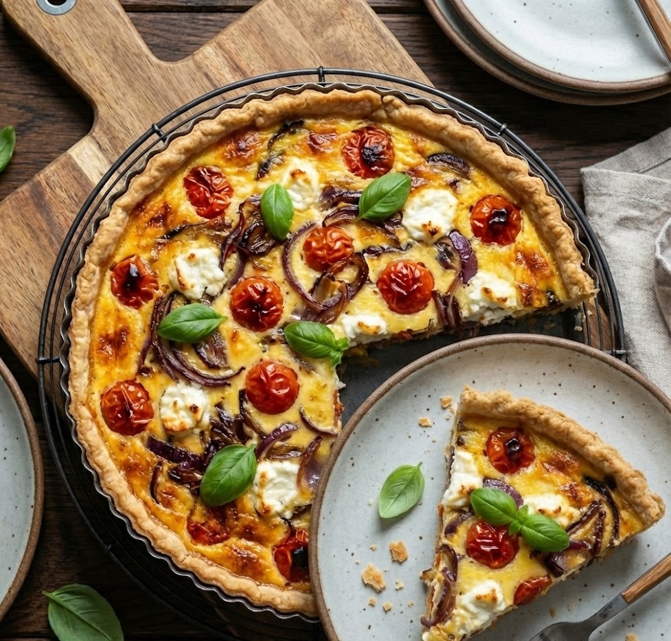 James Martin Asparagus Quiche