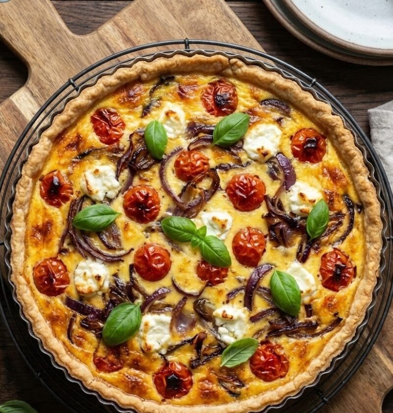 James Martin Asparagus Quiche