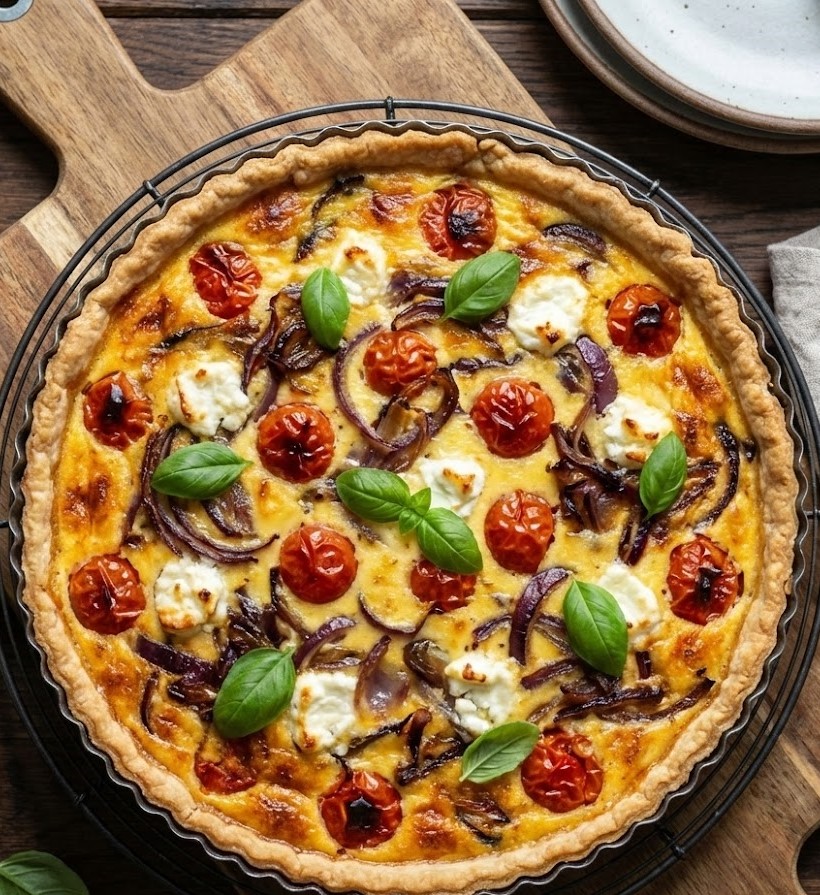 James Martin Asparagus Quiche