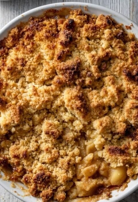 James Martin Apple Crumble
