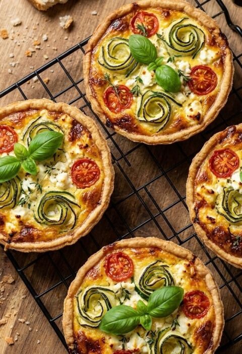 James Martin Courgette Quiche