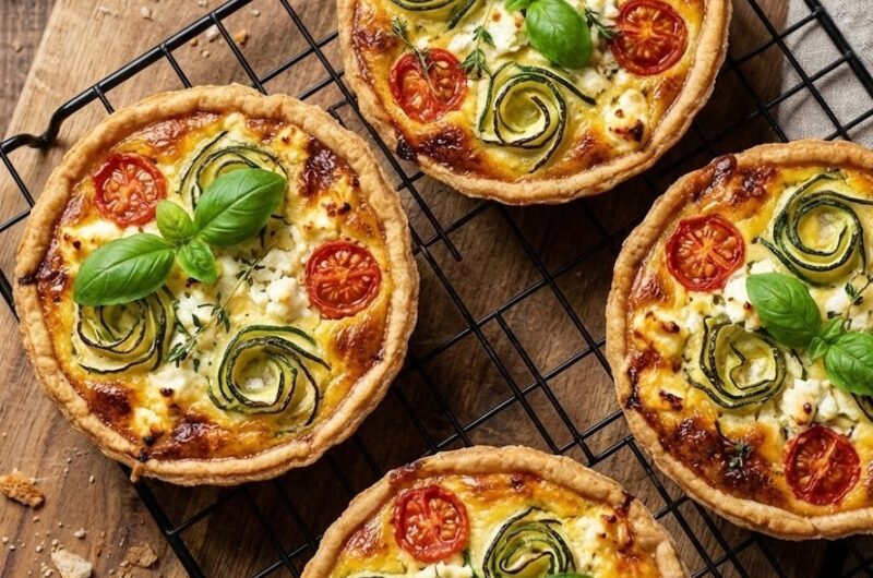 James Martin Courgette Quiche