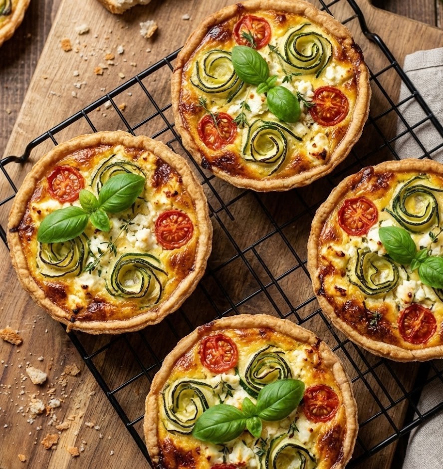 James Martin Courgette Quiche