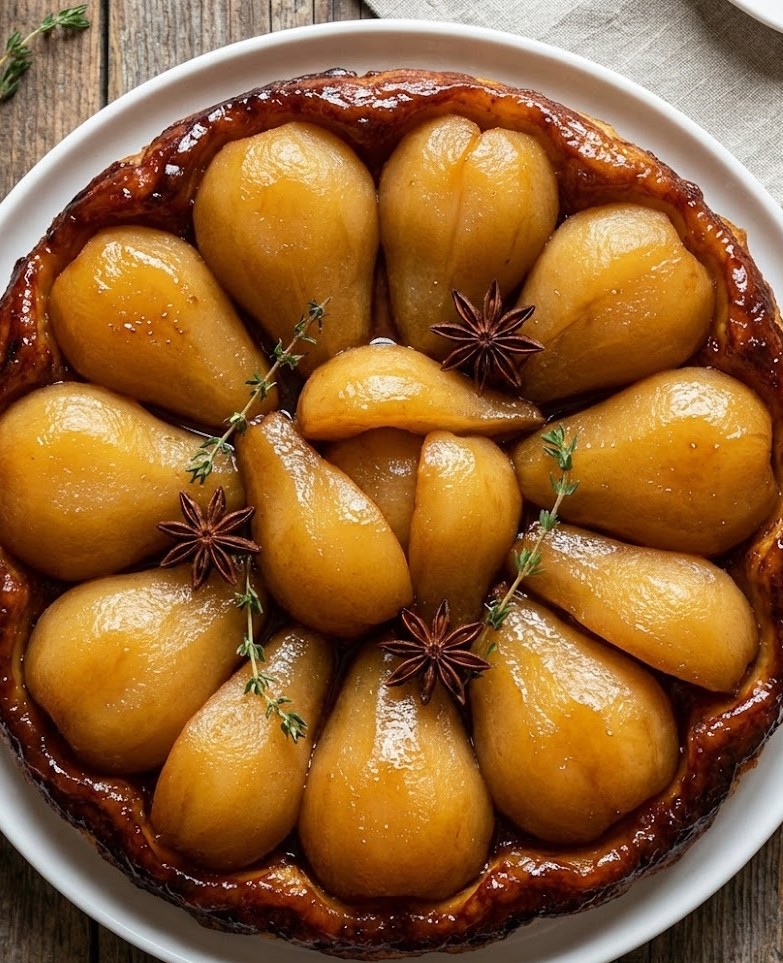James Martin Pear Tarte Tatin