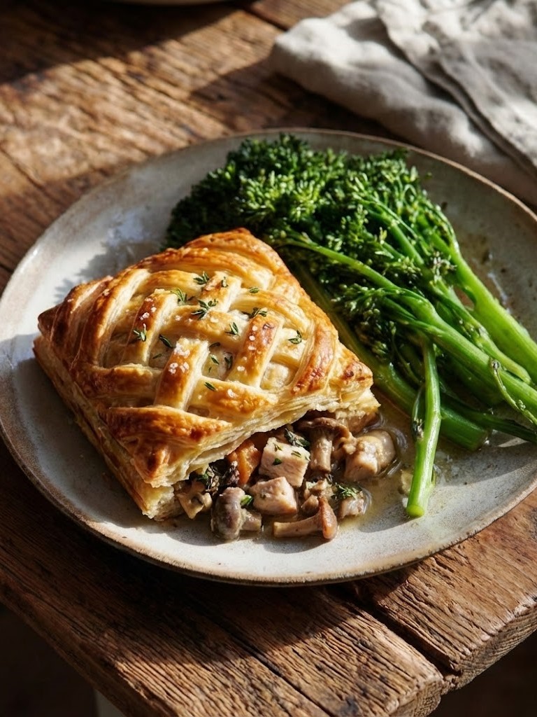 James Martin Chicken And Mushroom Pie