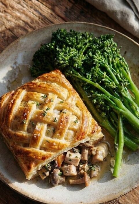 James Martin Chicken And Mushroom Pie
