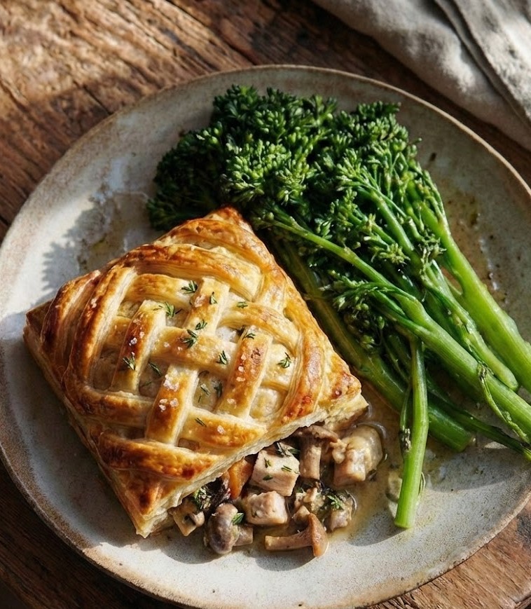 James Martin Chicken And Mushroom Pie