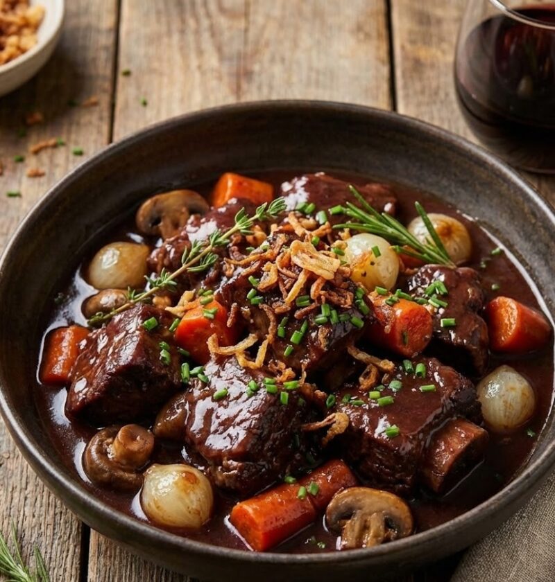 James Martin Beef Bourguignon