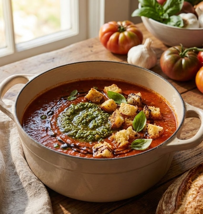 James Martin Tomato Soup