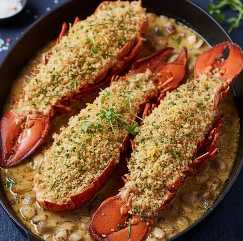 James Martin Lobster Thermidor