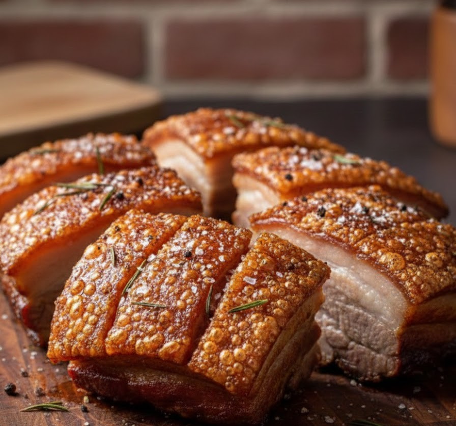 James Martin Pork Cracklings