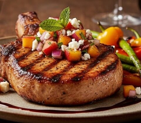 James Martin Grilled Pork Chops