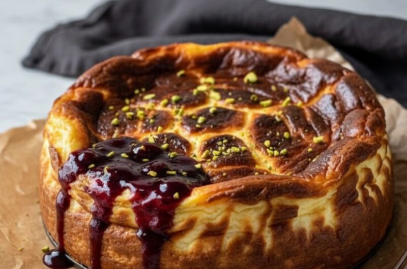 James Martin Basque Cheesecake