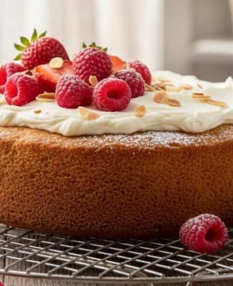 James Martin Genoise Sponge Cake