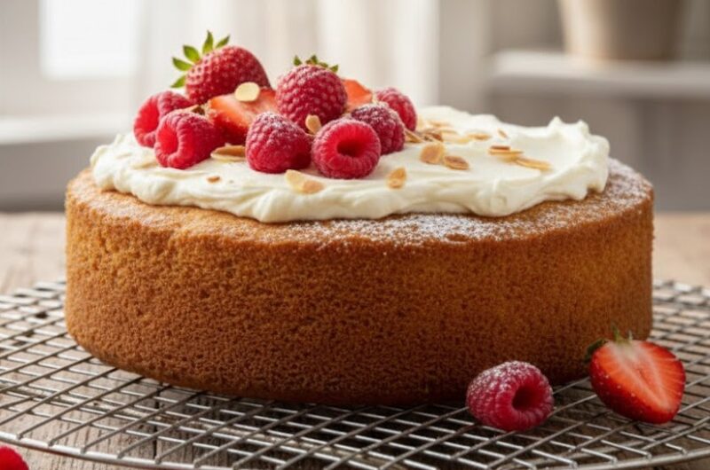 James Martin Genoise Sponge Cake