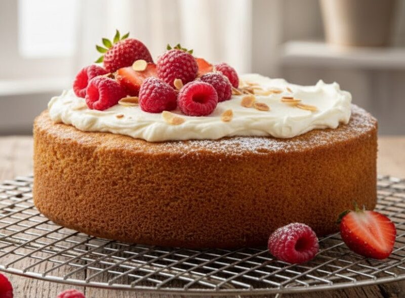 James Martin Genoise Sponge Cake