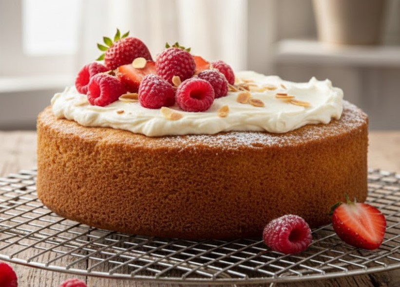James Martin Genoise Sponge Cake