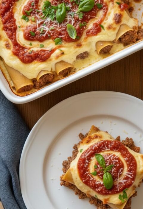 James Martin Beef Cannelloni