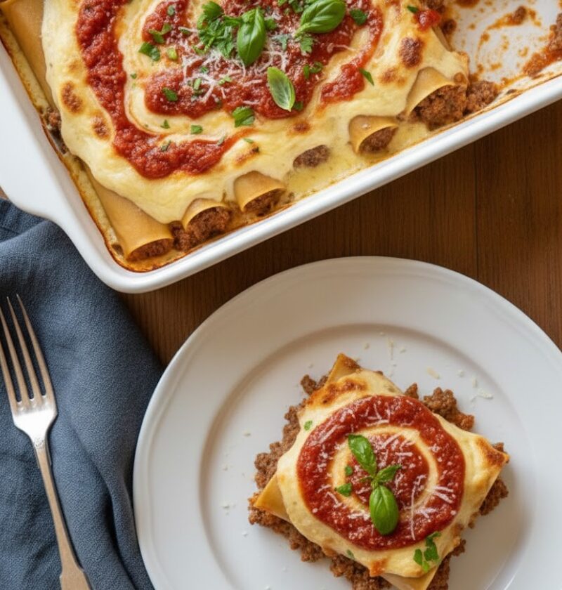 James Martin Beef Cannelloni