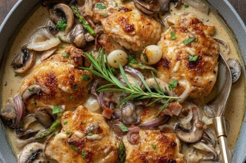 James Martin Chicken Bonne Femme