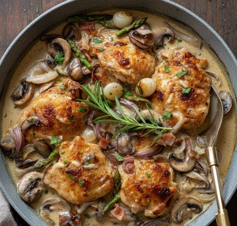 James Martin Chicken Bonne Femme