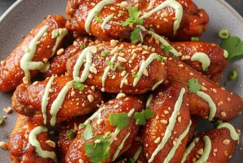 James Martin Sriracha Chicken Wings
