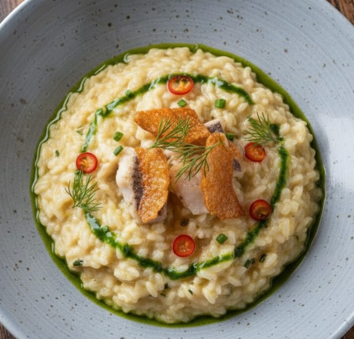 James Martin Smoked Haddock Risotto