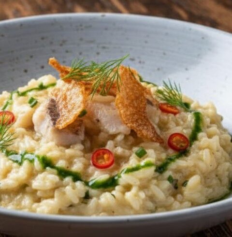 James Martin Smoked Haddock Risotto