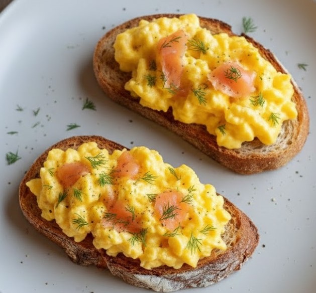 James Martin Scrambled Eggs