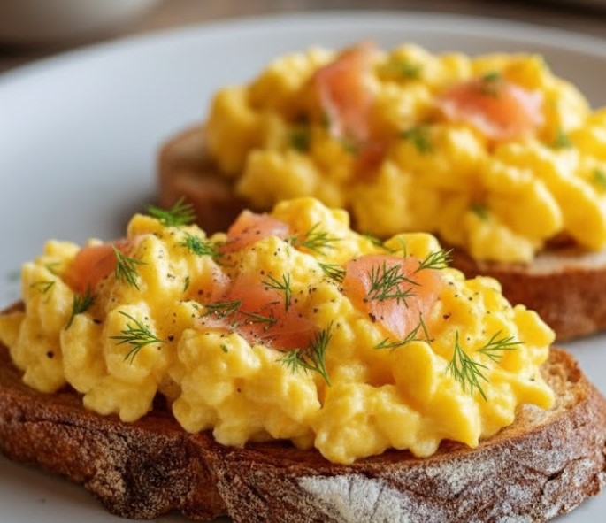 James Martin Scrambled Eggs