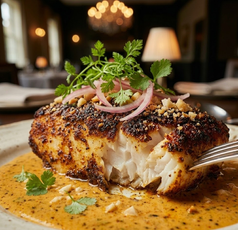 How to Make James Martin Blackened Cod