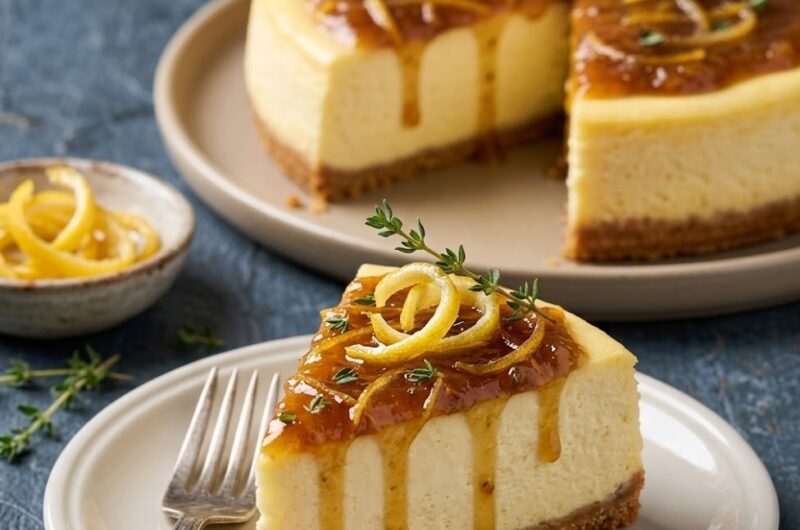 James Martin Lemon Cheesecake Recipe