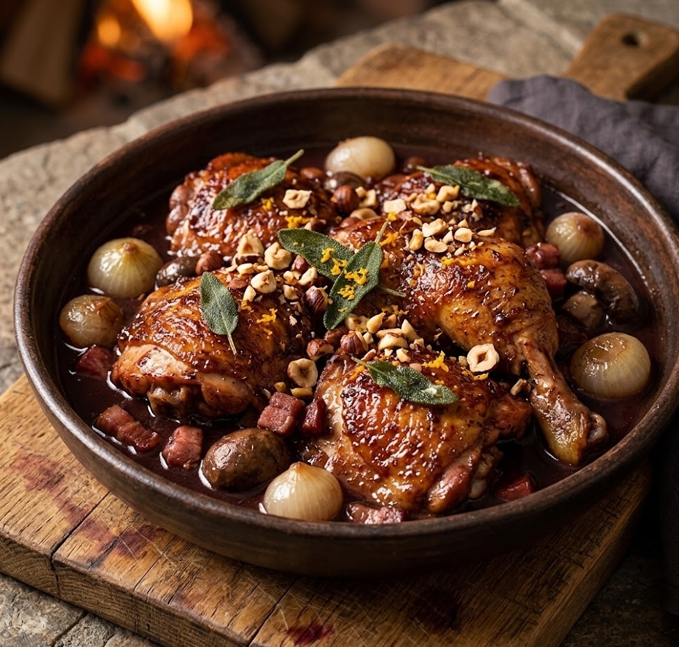 James Martin Coq Au Vin