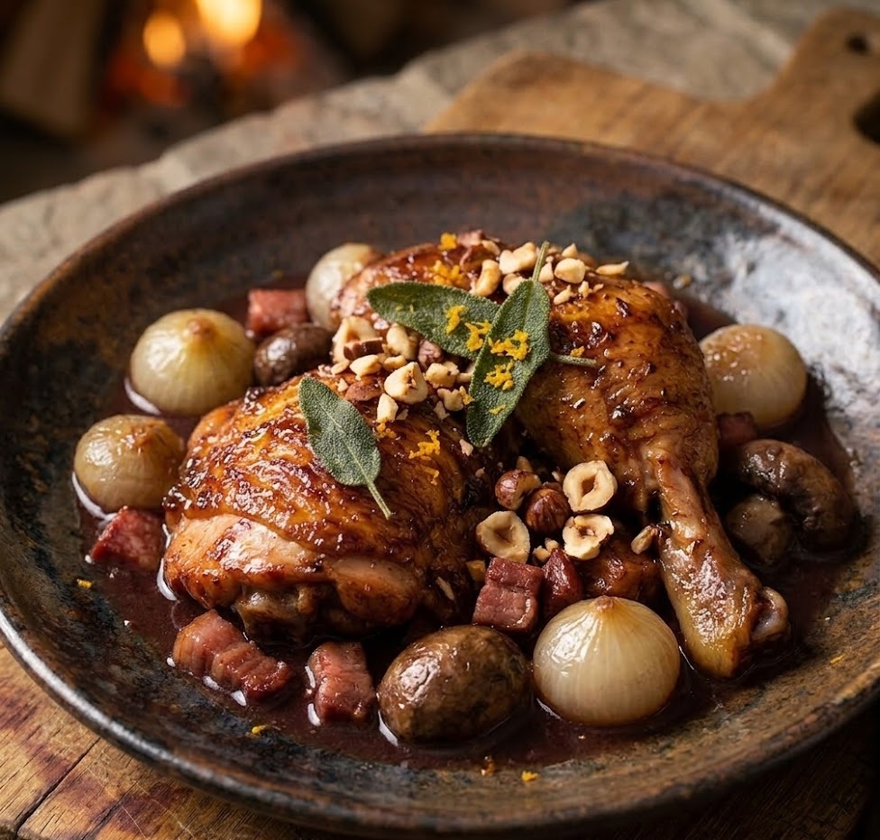 How to Make James Martin Coq Au Vin