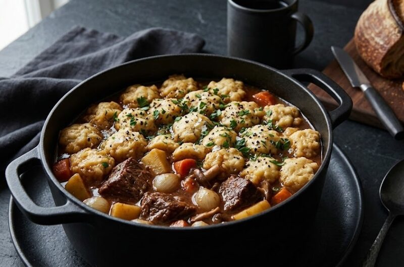 James Martin Beef Stew And Dumplings