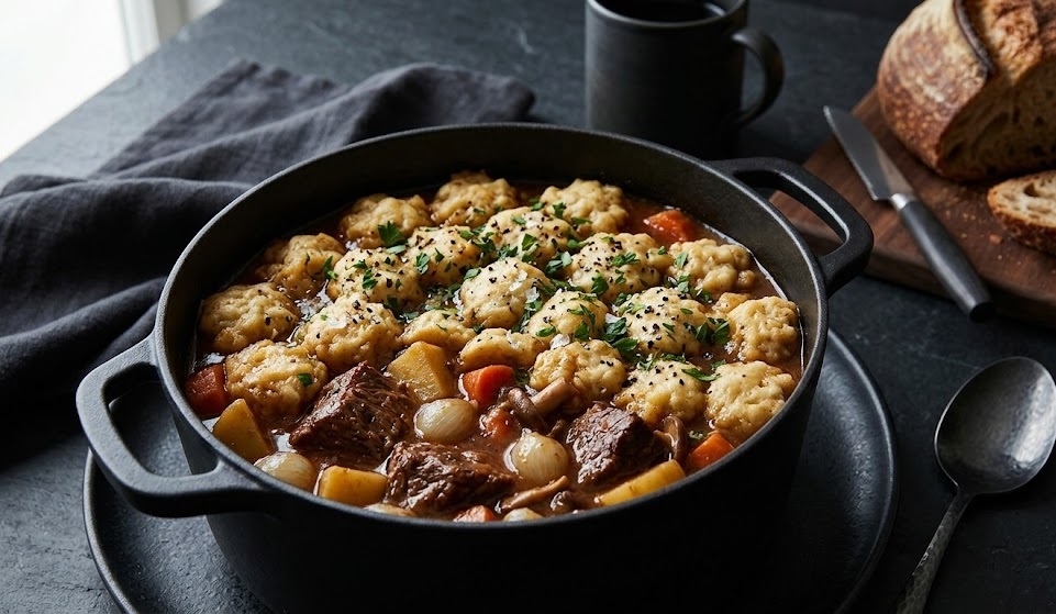 James Martin Beef Stew And Dumplings