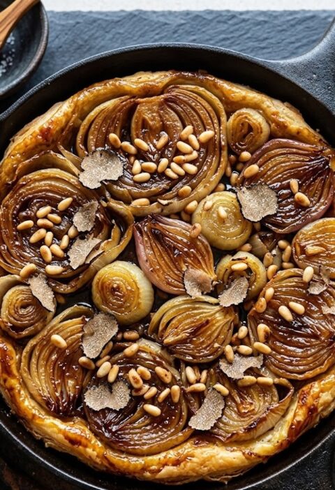 James Martin Onion Tarte Tatin