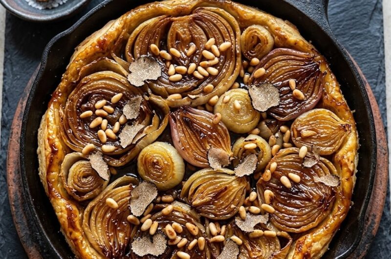 James Martin Onion Tarte Tatin