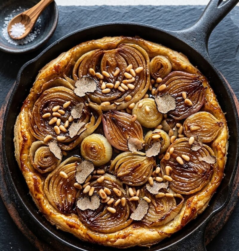 James Martin Onion Tarte Tatin