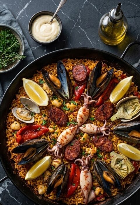 James Martin Paella