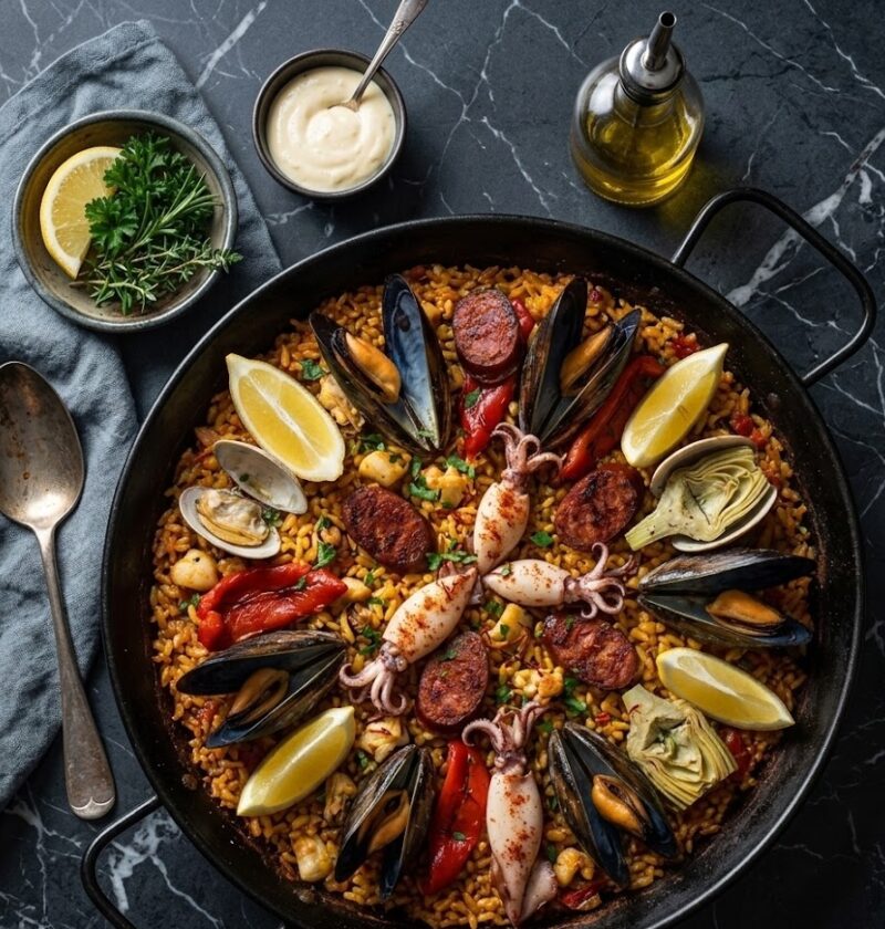 James Martin Paella