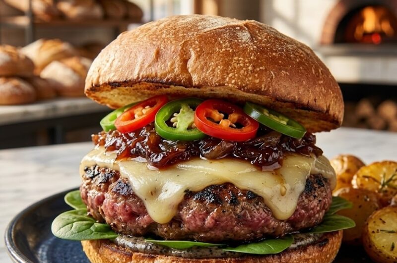 James Martin Homemade Beef Burgers