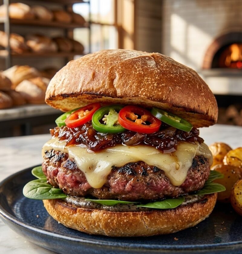 James Martin Homemade Beef Burgers