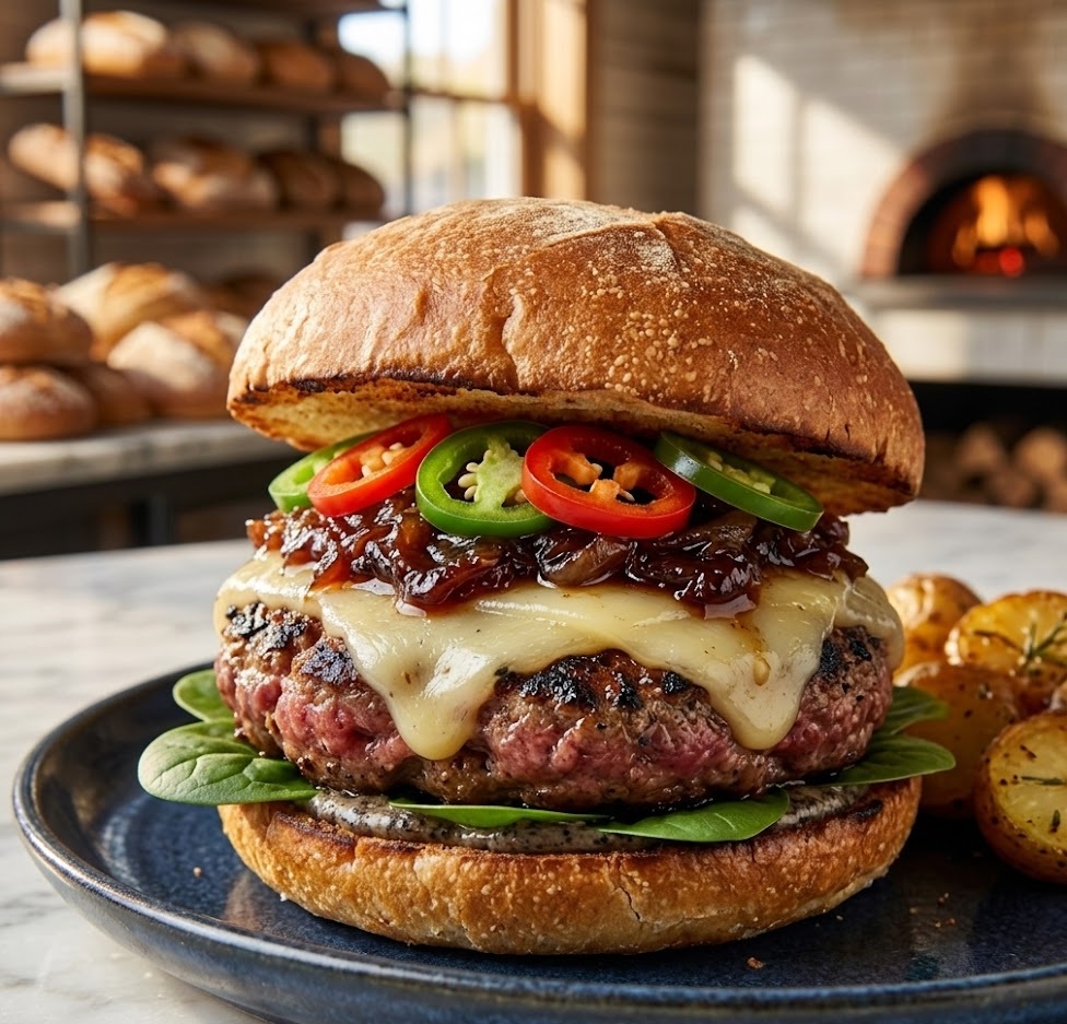 James Martin Homemade Beef Burgers