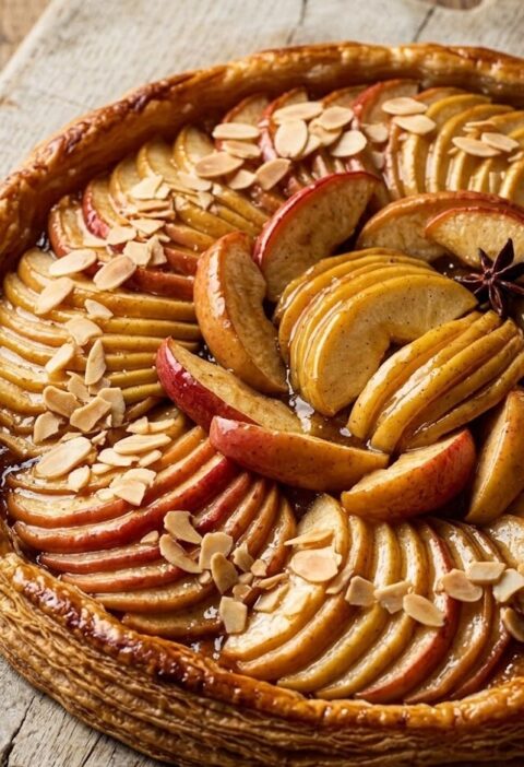 James Martin French Apple Tart With Puff Pastry