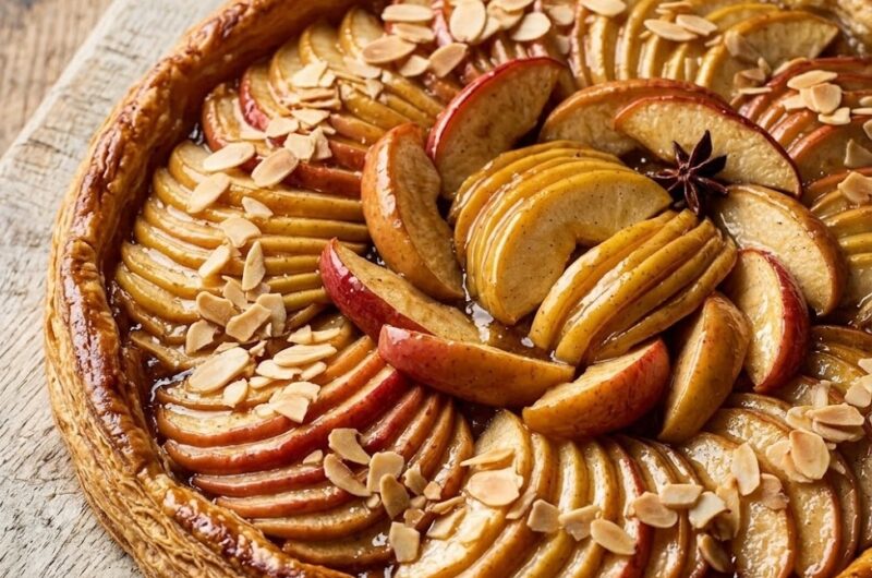 James Martin French Apple Tart With Puff Pastry